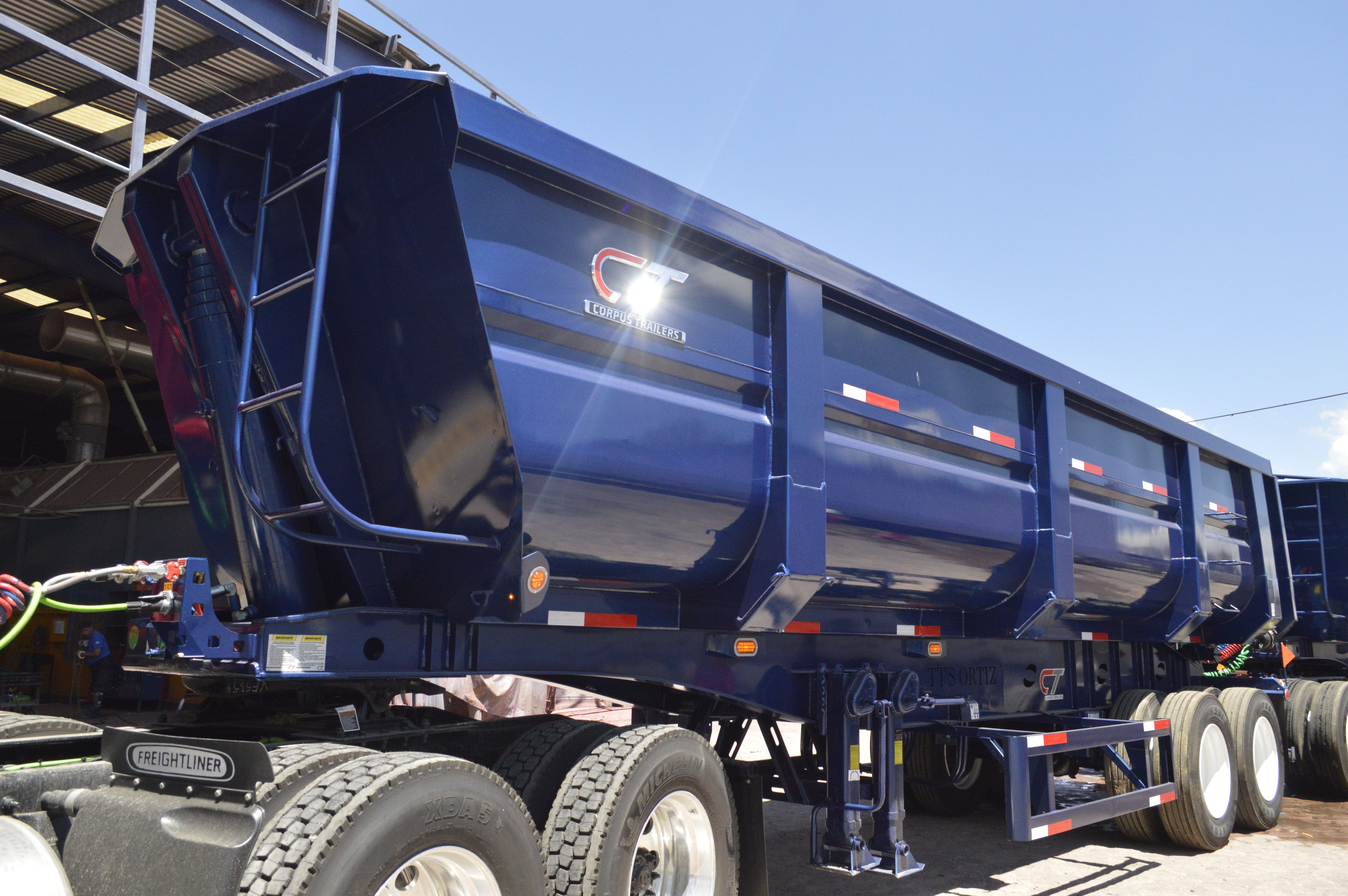 corpus trailers volteos fabricados